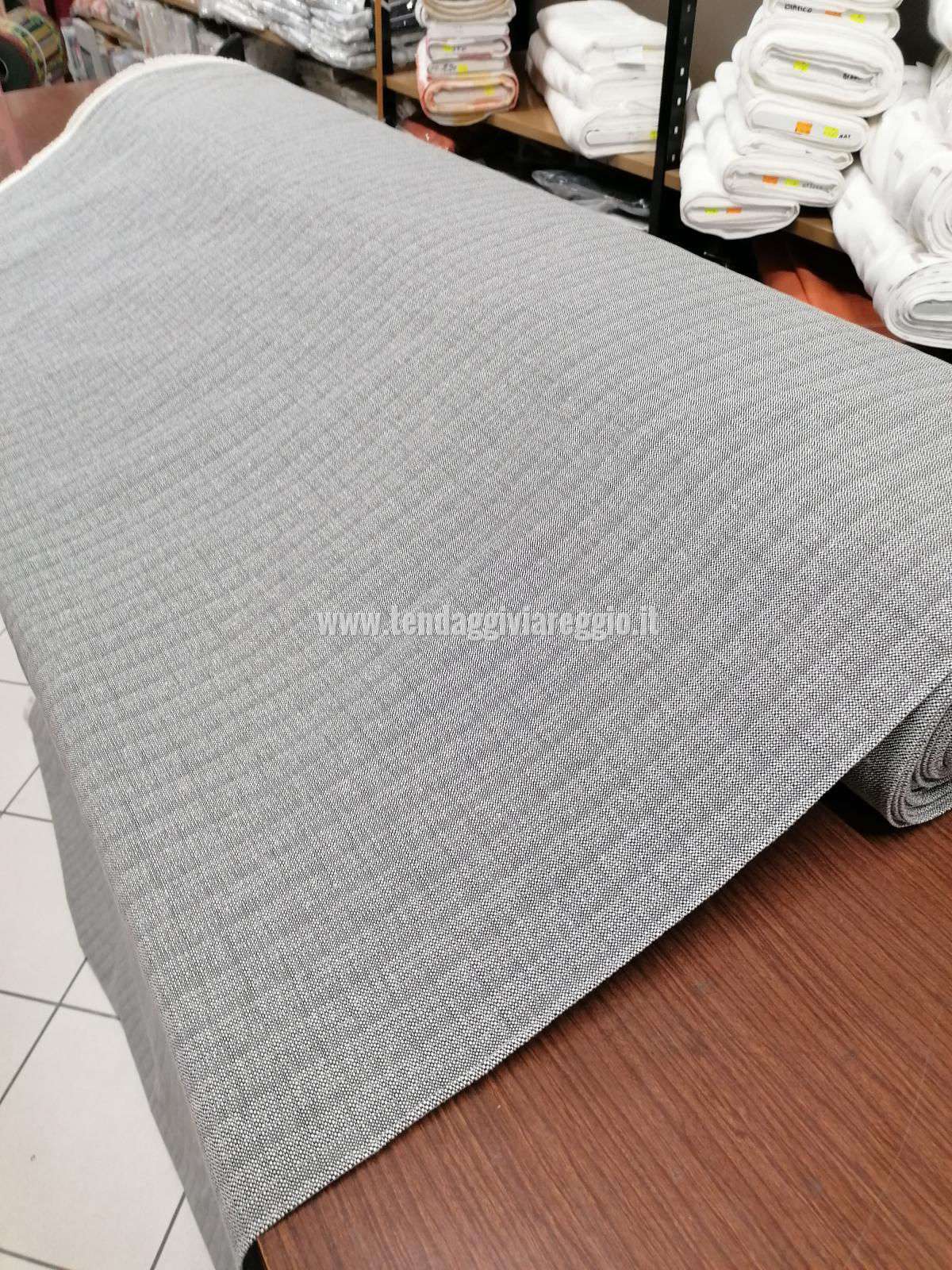 Tessuto tappezzeria UNITO color GRIGIO MELANGIATO