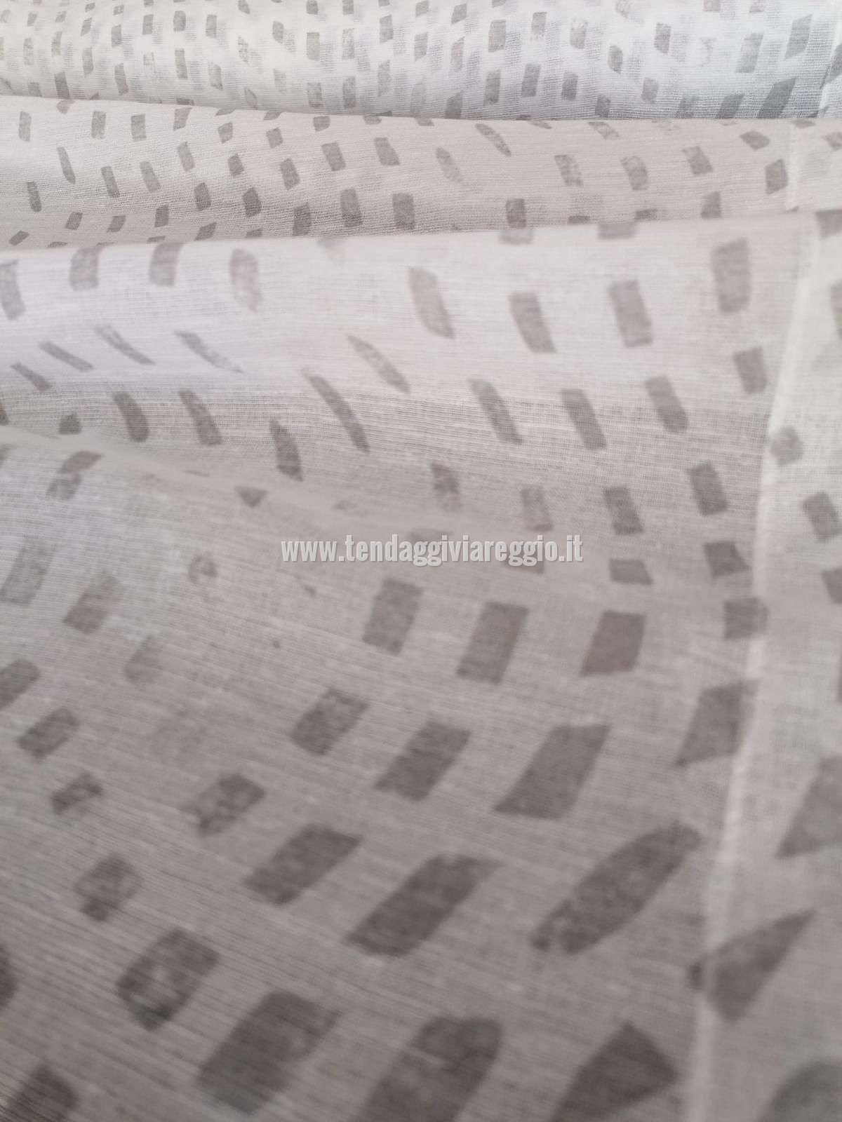 Tendina ONDULAZIONI grigio cm 60 a metraggio