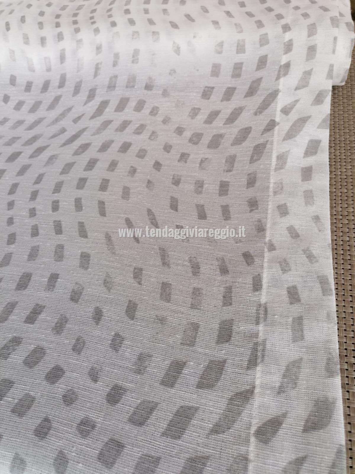 Tendina ONDULAZIONI grigio cm 60 a metraggio