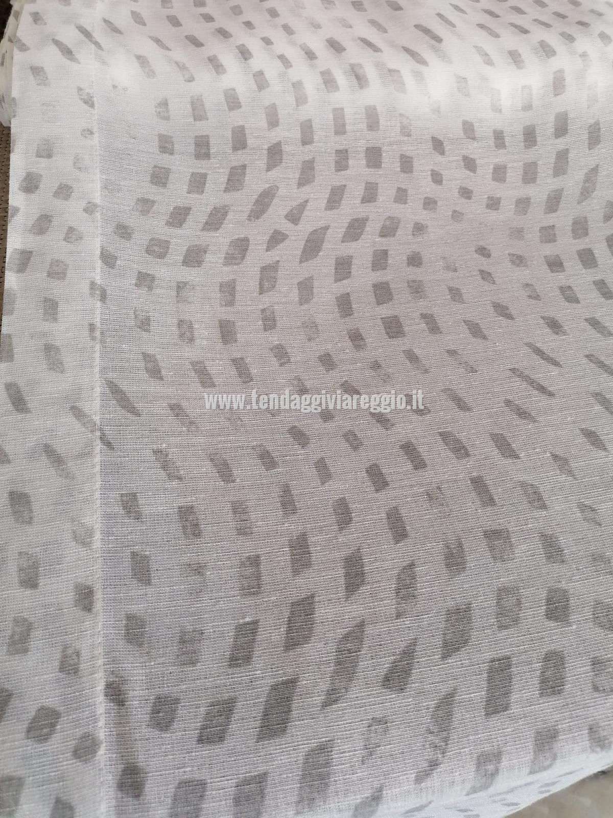 Tendina ONDULAZIONI grigio cm 60 a metraggio