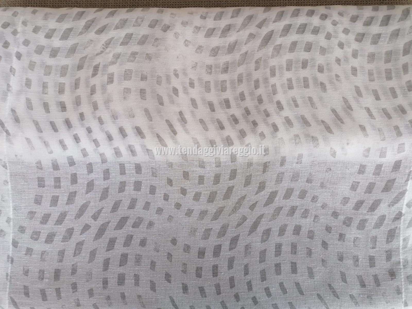 Tendina ONDULAZIONI grigio cm 60 a metraggio