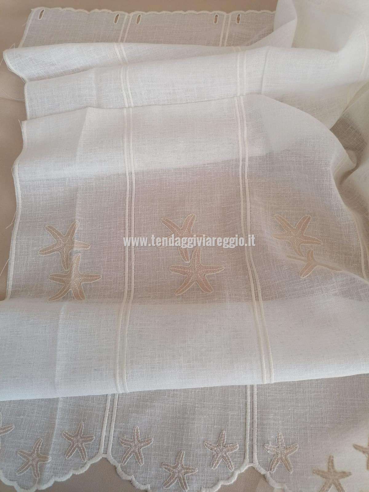 Tendina tirolese modello STELLA MARINA in altezza cm 150 