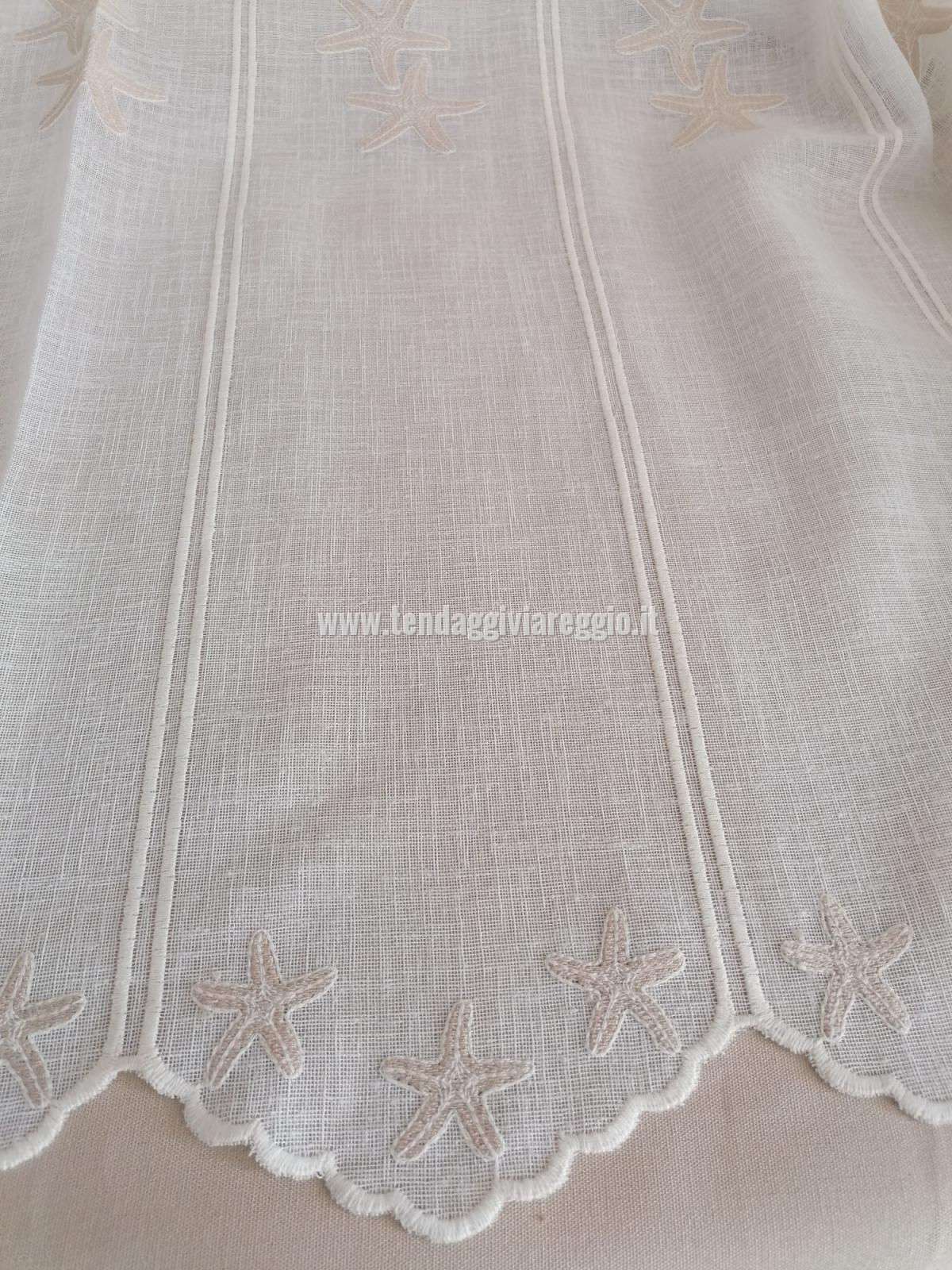 Tendina tirolese modello STELLA MARINA in altezza cm 150 