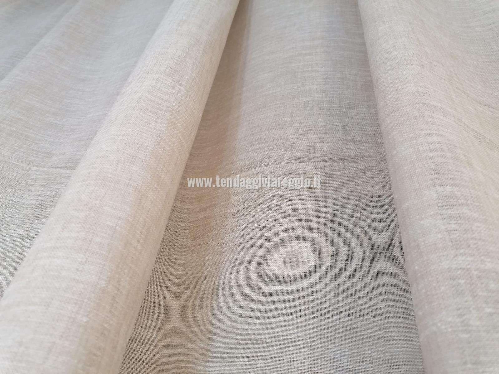Tenda ASYA MELANGIATO TORTORA stock cm 300 con piombo