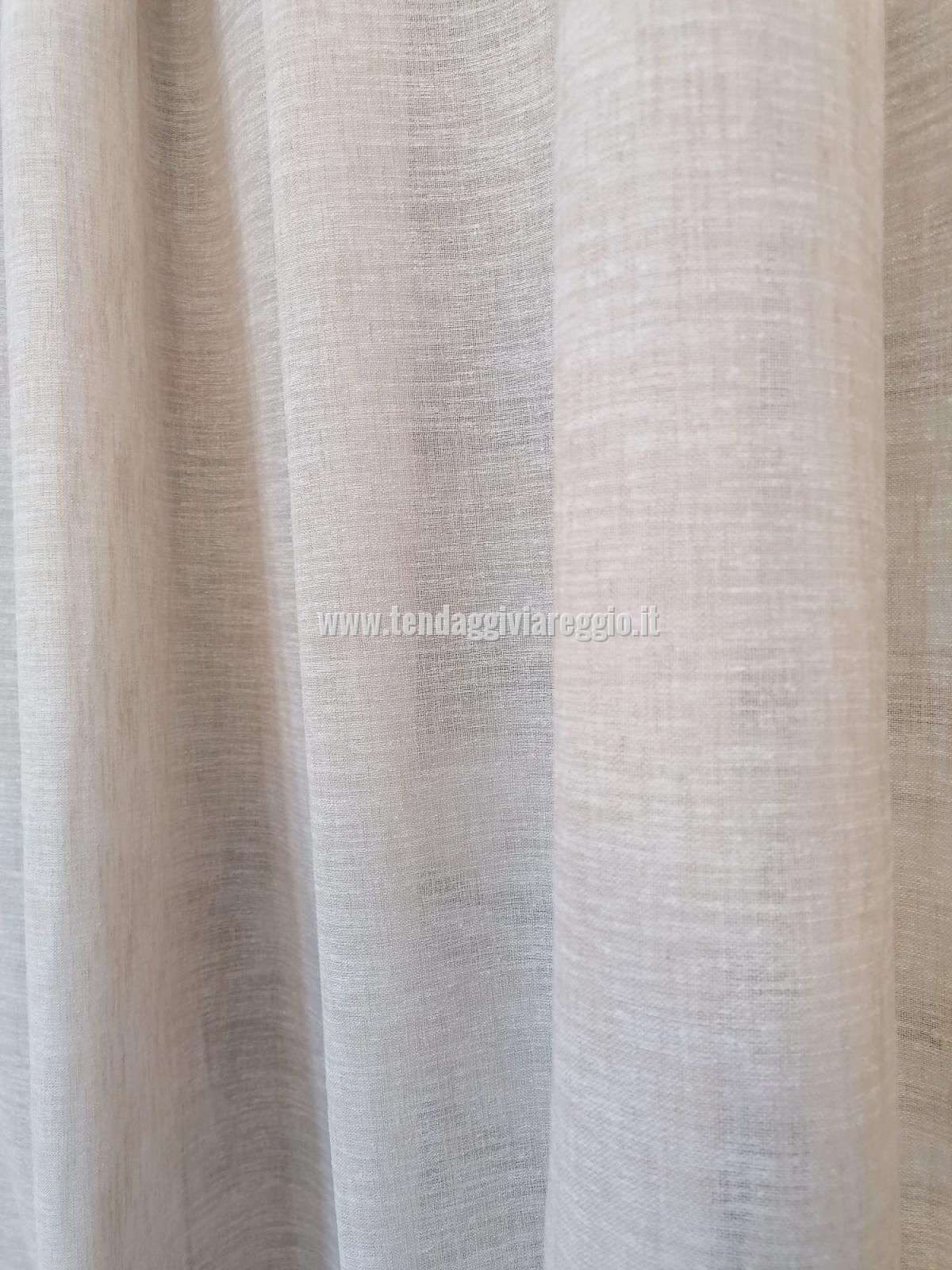 Tenda ASYA MELANGIATO TORTORA stock cm 300 con piombo