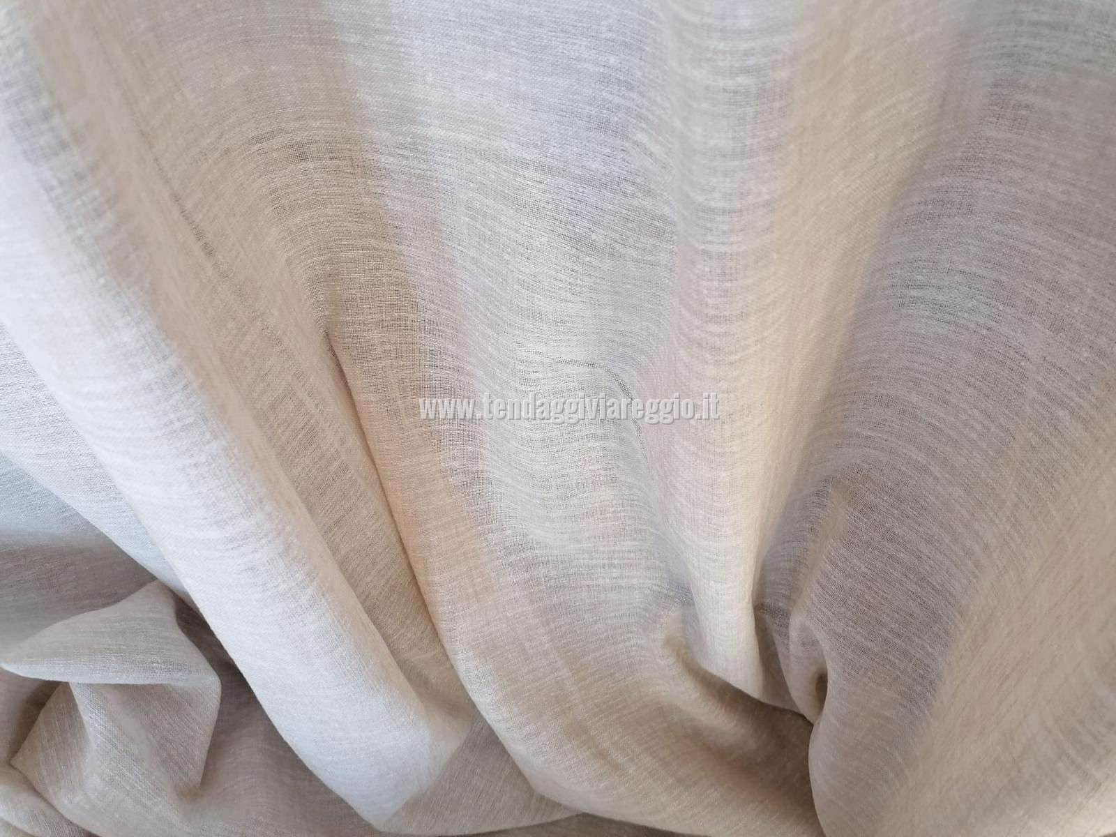 Tenda ASYA MELANGIATO TORTORA stock cm 300 con piombo