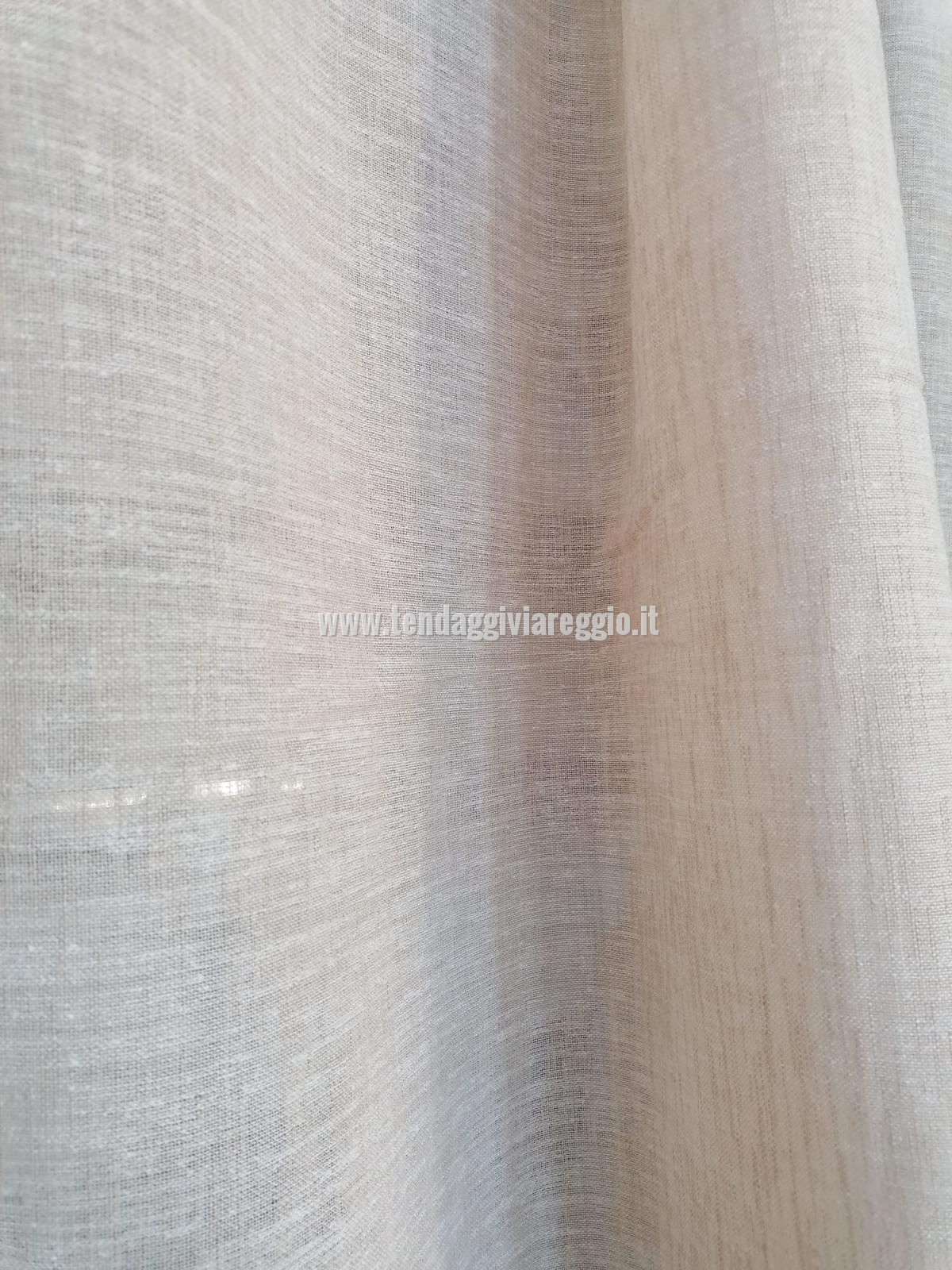 Tenda ASYA MELANGIATO TORTORA stock cm 300 con piombo