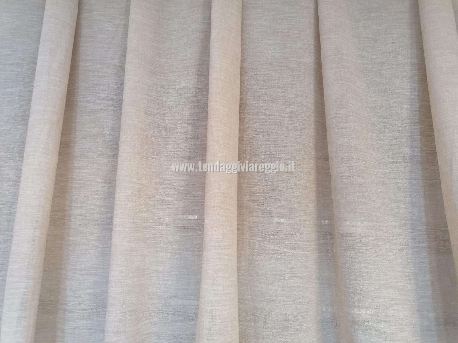 Tenda ASYA MELANGIATO TORTORA stock cm 300 con piombo