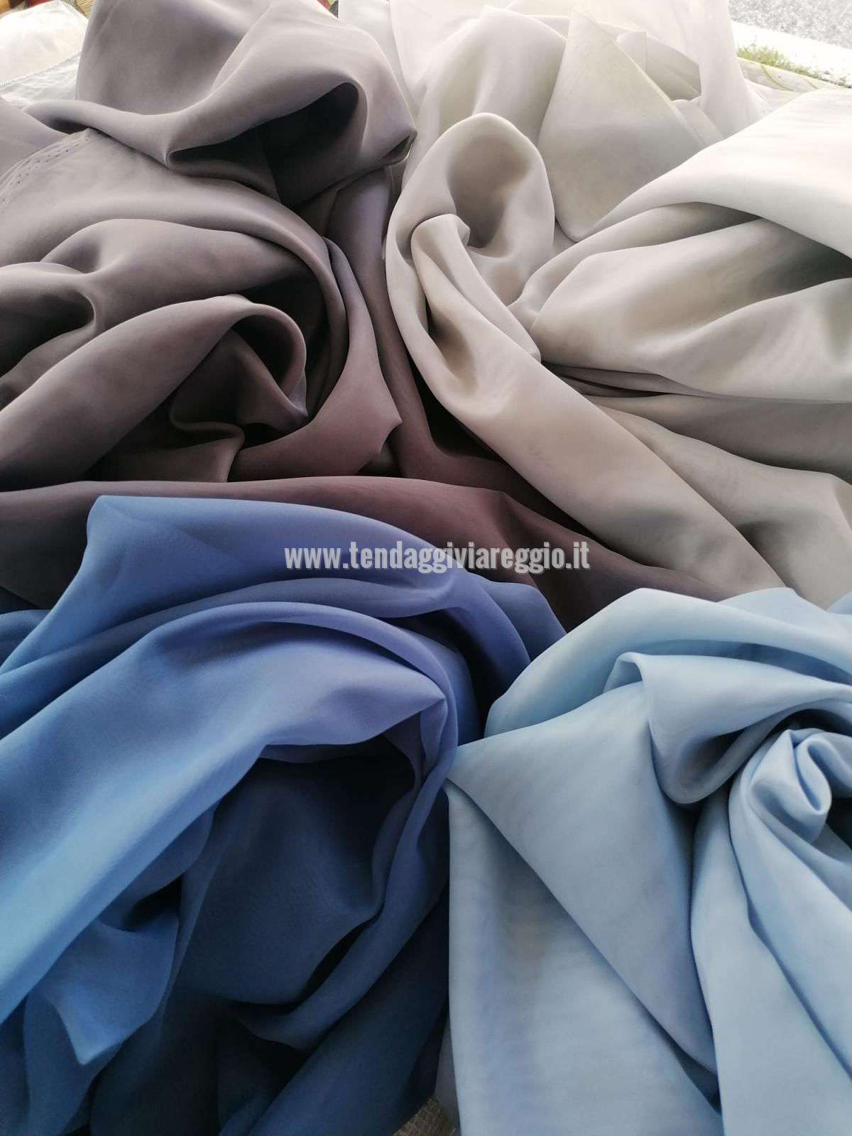 Tende in velo modello MARLEY voile cm 300 piombate in 70 varianti di colore