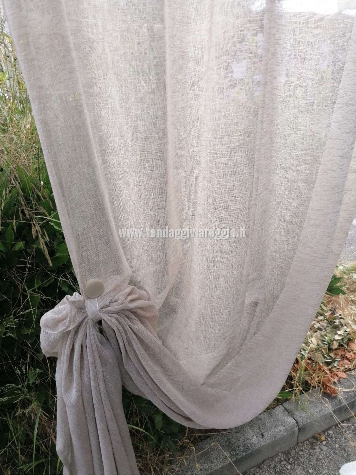 Tenda confezionata modello CAMILLA in tessuto ASYA