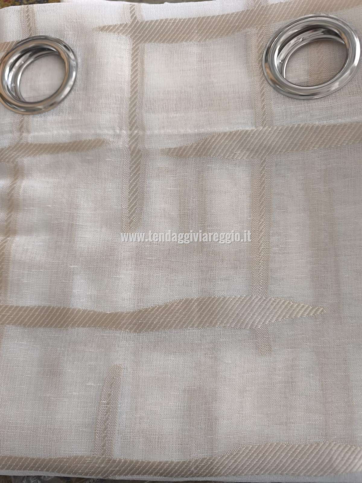 Tenda GRAFFIO con anelli 